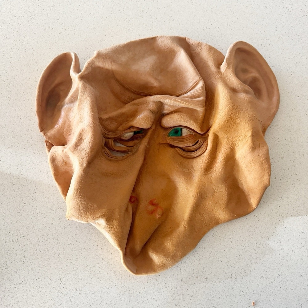 Halloween Mask 1983 Don Post Studios Snuffy Large Nose Latex Crossed Eyes Ogre